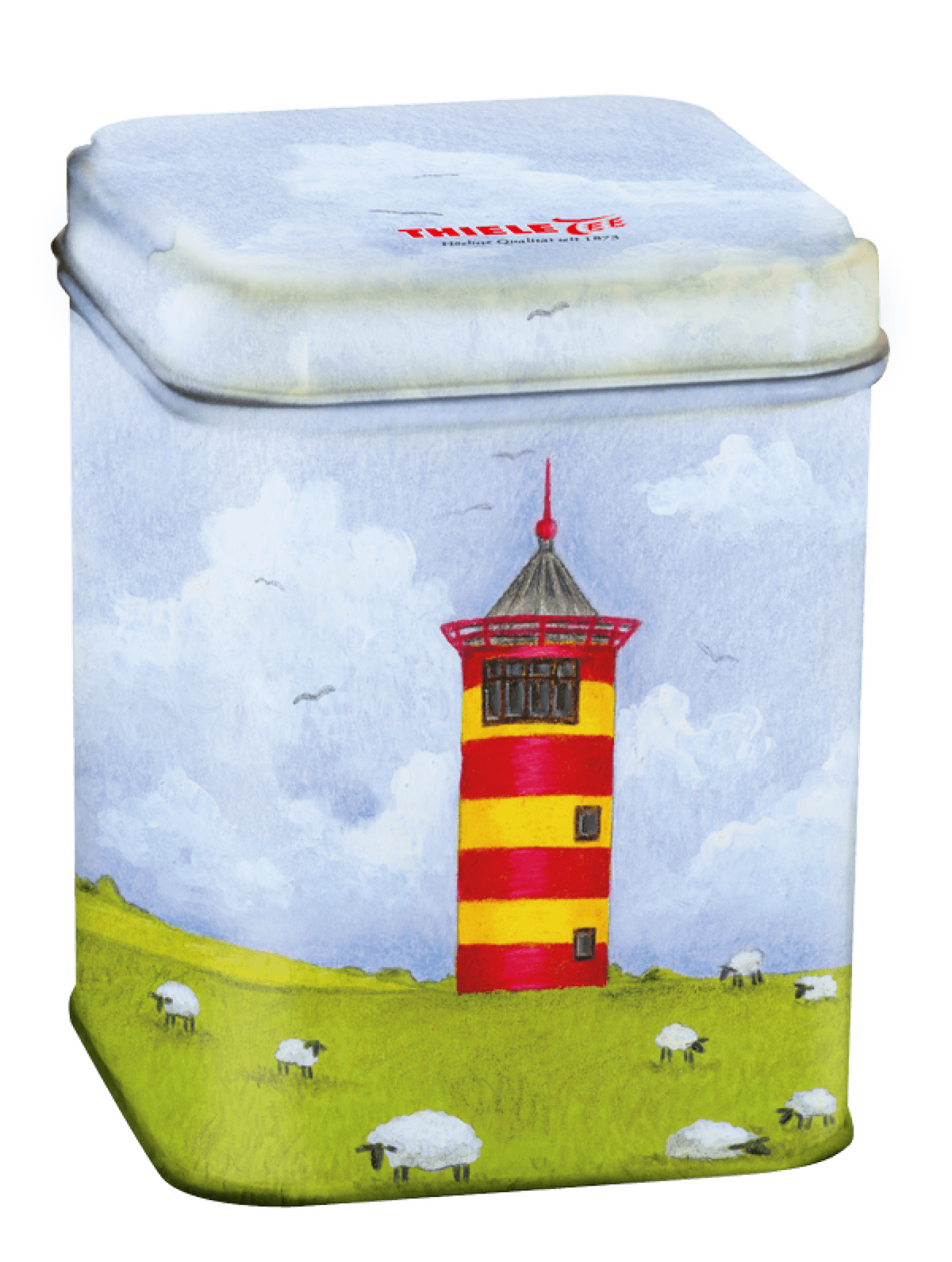 Teedose Pilsumer Leuchtturm