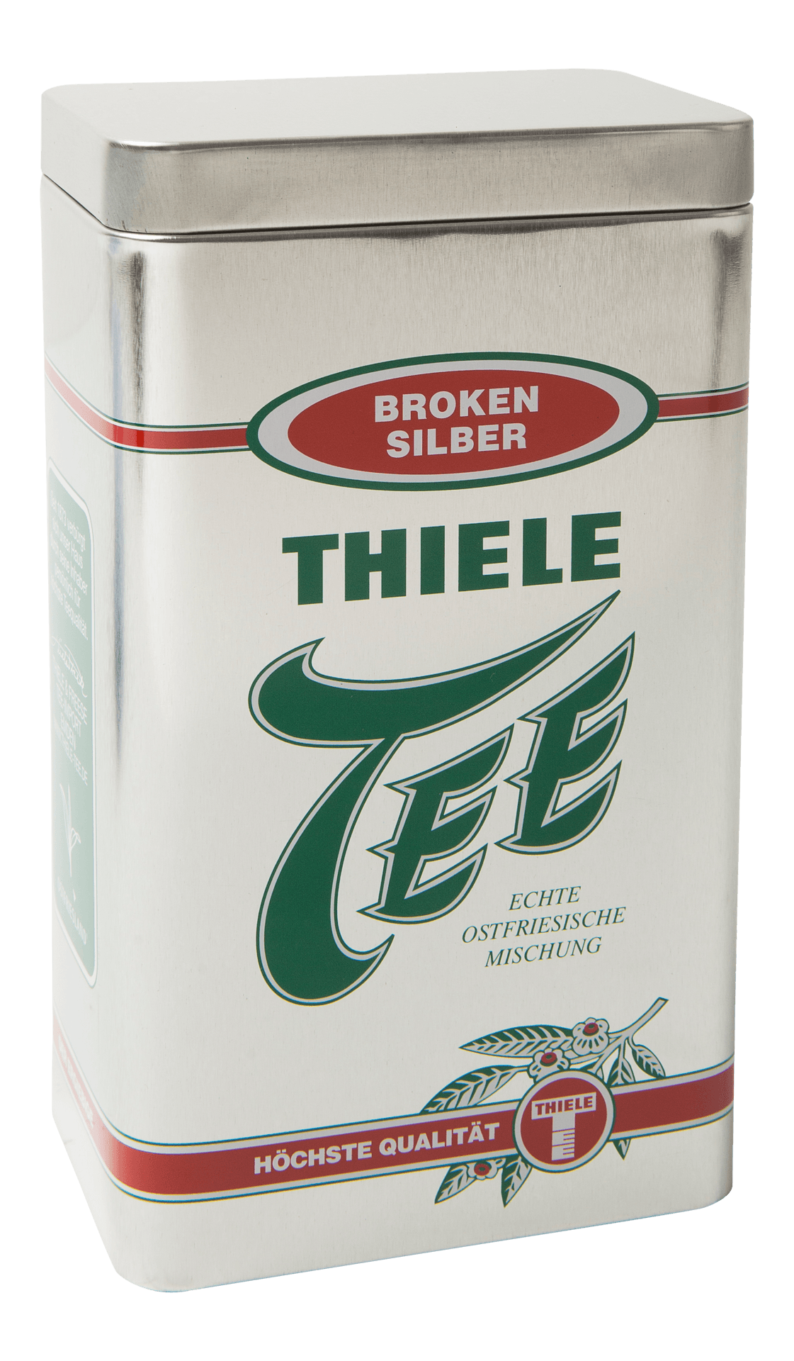 Teedose Broken Silber 500g