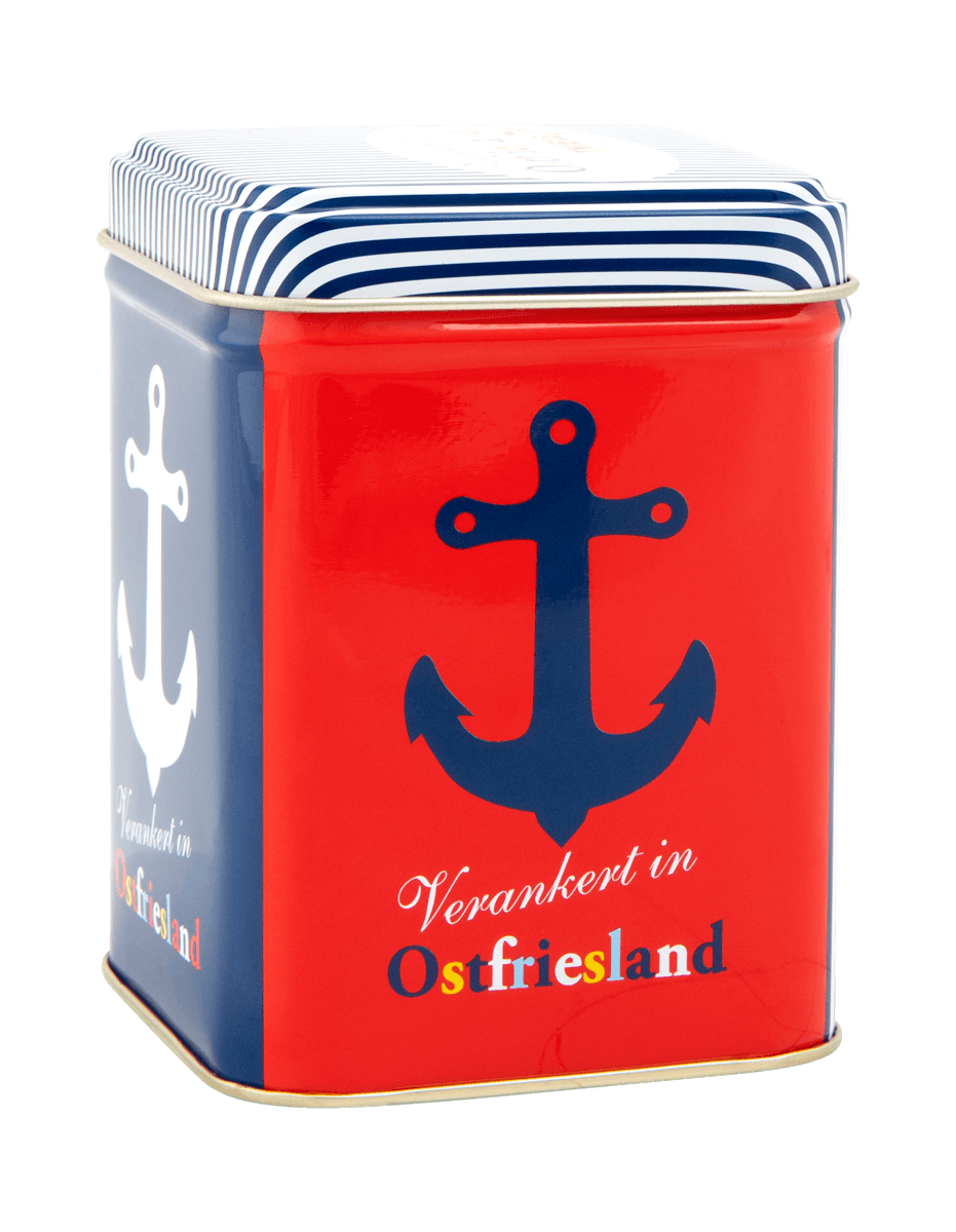 Teedose Verankert in Ostfriesland Teedose Verankert in Ostfriesland