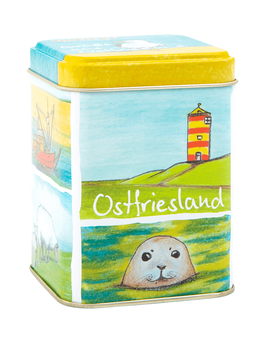 Teedose Grüße aus Ostfriesland Teedose Grüße aus Ostfriesland